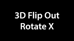 3D Flip Out Rotate X.ffx