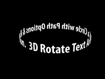 3D Rotate around Circle.ffx