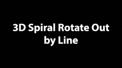 3D Spiral Rotate Out by Line.ffx